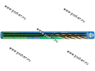 Резинка щеток стеклоочистителя ХОРС черный силикон 2х61,5см иномарки