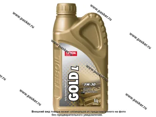 Масло TEBOIL  5W30 Gold L API SN/CF ACEA A3/B4 1л син
