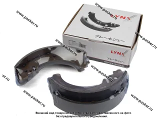 Колодки тормозные 2101-07 2121-213 2123 Chevrolet Niva задние LYNXauto барабанные BS-4602