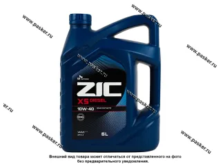 Масло ZIC 10W40 X5 Diesel API CI-4/SL 6л п/с 172660