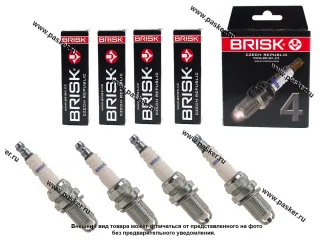 Свеча BRISK PLATINUM LR17YP-1 [упаковка 4 шт.]