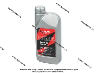 Масло LAVR 4-х тактное 10W40 RIDE BASIC API SL JASO MA/MA2 1л п/с