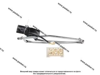 Трапеция стеклоочистителя 2110-2112 D=12мм с мотором STARTVOLT VWA 01011