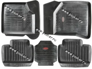 Коврики 2170 Priora резиновые AgateK