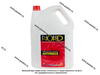 Антифриз NORD-40 G12++ 10кг красный