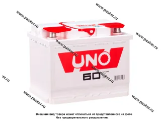 Аккумулятор UNO 60Ач EN510/480/450 242х175х190 обр/п