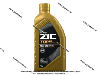 Масло ZIC  0W20 TOP ES API SP ACEA C5/C6 1л син 132045