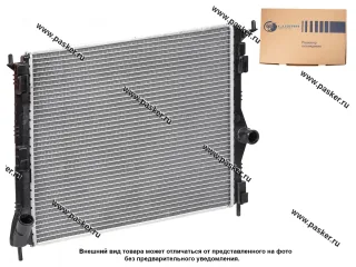 Радиатор LADA Largus 12- Renault Logan 08- 1.4i 1.6i MT LUZAR паяный LRc 0908