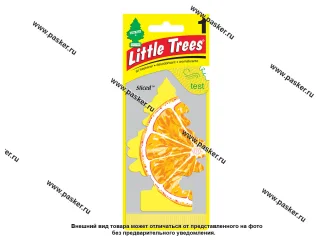 Ароматизатор LITTLE TREES Елочка сочный Цитрус