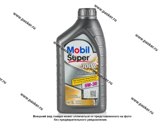Масло Mobil  5W30 Super 3000 X1 Formula FE API SN ACEA A5/B5 1л син 152565/151520/151522/151521