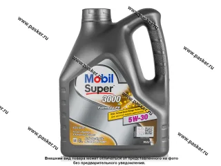 Масло Mobil  5W30 Super 3000 X1 Formula FE API SN ACEA A5/B5 4л син 152564/151526/151527