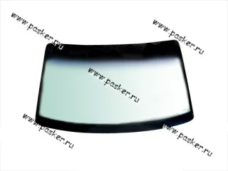 Стекло ветровое Daewoo Nexia КМК GLASS зеленое с голубой полосой DEWT0008