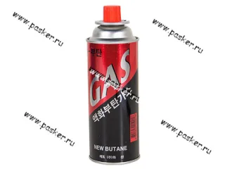 Баллон газовый пропанбутановый 220гр цанговый New Butane/Mega