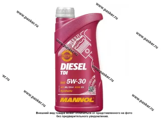 Масло Mannol  5W30 Diesel TDI API SN/CH-4 ACEA C2/C3 1л син MN7909-1
