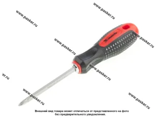 Отвертка комбинированная 125мм SL6 (6мм) x PH2 (6мм) рукоятка anti slip Fusion Matrix 11451