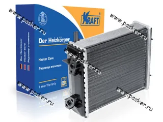 Радиатор печки 2106 KRAFT КТ 104002 алюминиевый узкий 104002