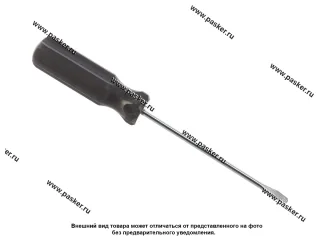 Отвертка шлицевая SL3 (3мм) толщина шлица 0,5мм длинна 75мм пластиковая рукоятка Sparta 13201