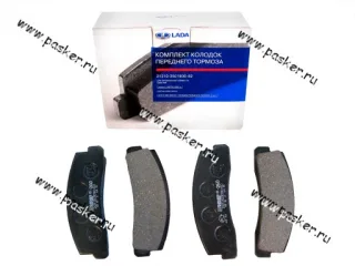 Колодки тормозные 2121-213 2123 Chevrolet Niva передние LADA Image