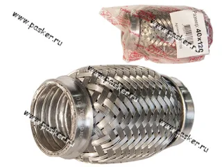 Гофра глушителя 40x120 Garde 3х слойная Interloсk G40120