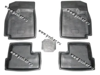 Коврики Hyundai Accent с 1999г резиновые AgateK