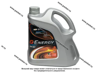 Масло G-Energy  5W30 Expert L API SL/CF ACEA A3/B3/B4 4л п/с