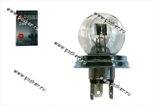 Лампа 24V 55/50 P45t ДиаЛуч [упаковка 10 шт.]
