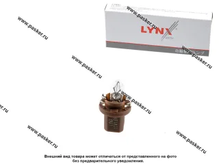 Лампа 12V1.5W T5 B8.5d LYNXauto L13502D