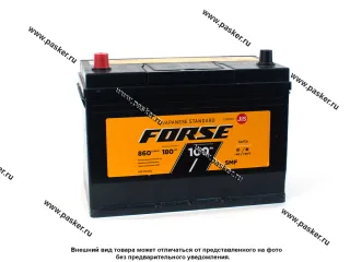 Аккумулятор FORSE 100Ач EN860 ASIA 303x172x228 D31