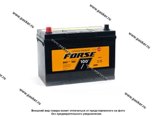 Аккумулятор FORSE 100Ач EN860 ASIA 303x172x228 обр/п D31