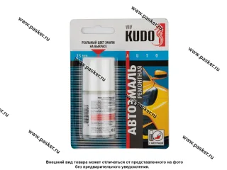 Краска 201 Белая KUDO 15мл кисть
