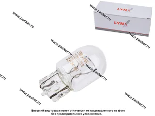 Лампа 12V21W T20 W3X16d LYNXauto L15521 [упаковка 10 шт.]