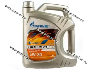 Масло Gazpromneft  5W30 Premium С3 API SP ACEA C3 4л син
