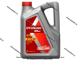Масло HYUNDAI XTeer  5W40 G700 API SP 4л син