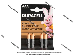 Батарейка DURACELL LR03 ААА BL-4 BASIC