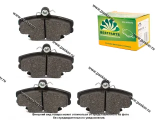 Колодки тормозные Renault Logan Sandero LADA Largus передние BESTPARTS BP001324