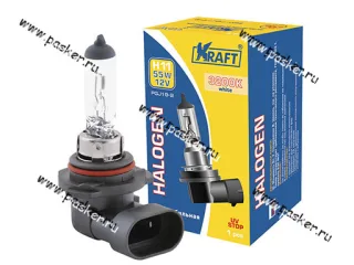 Лампа галоген 12V H11 55W PGJ19-2 KRAFT 700020
