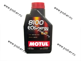 Масло Motul  5W30 8100 Eco-nergy API SL/CF 1л син 102782/111685