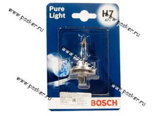 Лампа галоген 12V H7 55W PX26d BOSCH 012