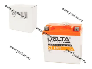 Аккумулятор DELTA CT 5Ач 1205 114х69х109 обр/п с/эл YTX5L-BS