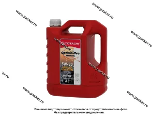 Масло TOTACHI NIRO  5W30 Optima PRO API SL/CF ACEA A5/B5 4л син