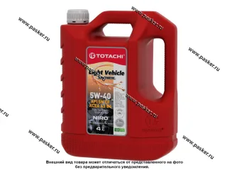 Масло TOTACHI NIRO  5W40 LV API SP/SN/CF ACEA A3/B4 4л син