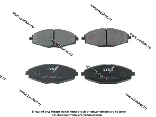 Колодки тормозные Daewoo Nexia c 2000г Matiz Lanos Chevrolet Spark передние LYNXauto BD1801