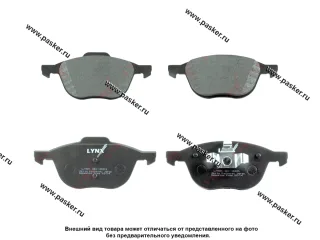 Колодки тормозные Ford Focus 2,Mazda 3,Volvo S40 передние LYNXauto BD3001