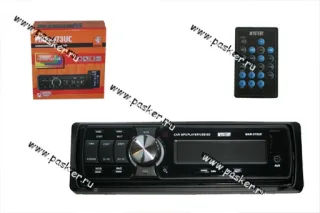 Автомагнитола MYSTERY USB/SD/MMC 4х50Вт MAR-373UC пульт многоцветная подсветка