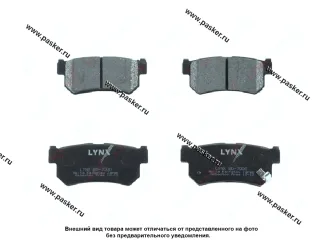 Колодки тормозные Ssang Yong Kyron Rexton Action Korando Musso ТАГАЗ Tager задние LYNXauto BD7000