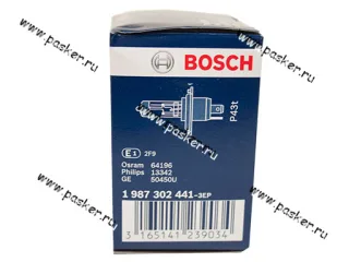 Лампа галоген 24V H4 75/70W P43t BOSCH 441