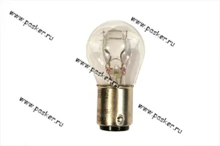 Лампа 24V21/5W BAY15d двухконтактная BOSCH 524 [упаковка 10 шт.]