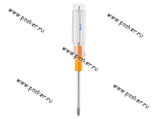 Отвертка комбинированная магнитная 100мм CrV KRAFT 700405