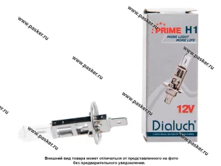 Лампа галоген 12V H1 55W P14.5s DiaLuch Prime