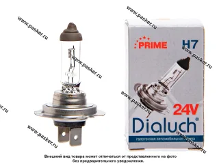 Лампа галоген 24V H7 70W PX26d DiaLuch Prime